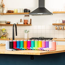 Load image into Gallery viewer, Slim Can Cooler Sleeves (14-Pack) Soft Insulated Slim Can Koolie for White Claw Seltzer & Slim Beer - HTV Blanks for Vinyl Projects - Skinny Can Koolies Bulk - Tall Can Koolie - Coolies for Slim Cans