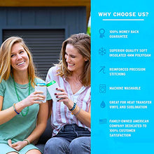 Load image into Gallery viewer, Blank Beer Can Coolers Sleeves (14-Pack) Soft Insulated Beer Can Cooler Sleeves - HTV Friendly Plain Can Sleeves for Soda Beer Cans & Bottles - Blanks for Vinyl Projects Wedding Favors & Gifts (White)