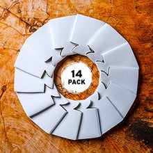 Load image into Gallery viewer, Blank Beer Can Coolers Sleeves (14-Pack) Soft Insulated Beer Can Cooler Sleeves - HTV Friendly Plain Can Sleeves for Soda Beer Cans & Bottles - Blanks for Vinyl Projects Wedding Favors & Gifts (White)